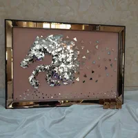 تابلو آینه کاری|تابلو، نقاشی، عکس|اصفهان, رزمندگان|دیوار