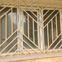 پنجره UPVC  دوجداره با فریم