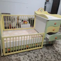 تخت نوزاد هم نوجوان|تخت و سرویس خواب|سنندج, |دیوار