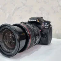 دوربین عکاسی 80d با لنز 105. 24