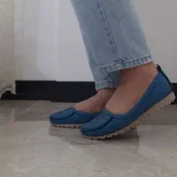 کفش کالج زنانه طرح جین سایز ۳۷ ۳۸ کاملا نو