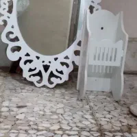 آینه و جا دستمال کاغذی