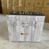 اجاق گاز B2 صحفه شیشه ای و استیل تعویض نو با کهنه|اجاق گاز و لوازم برقی پخت‌وپز|تهران, امین حضور|دیوار