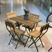 میز و صندلی تاشو ۲ و ۴ نفره کیفیت اصلی درجه یک