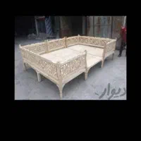 نجاری تخت سنتی خورشیدی|مبلمان خانگی و میز عسلی|اهواز, پردیس|دیوار