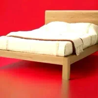 تخت خواب دو نفره دست ساز چوب روس