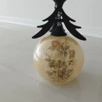 لوستر چوبی حباب دار