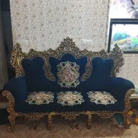 مبلهای سلطنتی سرمه ای