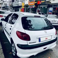 206 سفید مدل 90|خودرو سواری و وانت|بابل, |دیوار