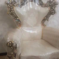 مبل استیل ۹ نفره چوب گردو