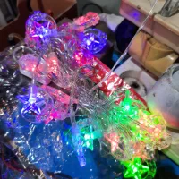 ریسه رنگی برق مستقیم شکل دار