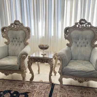 مبلمان ۹ نفره چوب اصل|مبلمان خانگی و میز عسلی|تهران, قصر فیروزه ۲|دیوار