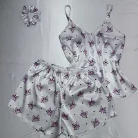 تاپ شلوارک ساتن