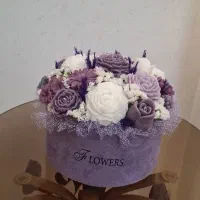 گل شمع کادویی و دکوری پاییزی|صنایع دستی و سایر لوازم تزئینی|همدان, |دیوار