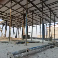 آرماتوربندی اسکلت فلزی استخر