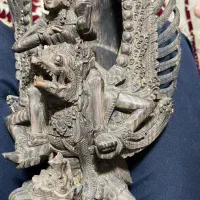 مجسمه آنتیک چوب ابنوس|کلکسیون اشیاء عتیقه|ری, ولی آباد|دیوار