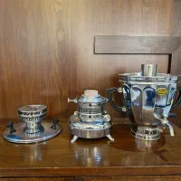 سماور نفتی ۴لیتر دولوکس در حد نو