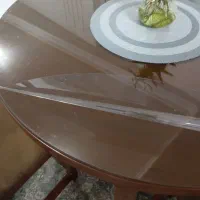 میز نهارخوری گرد|میز و صندلی غذاخوری|ایلام, |دیوار