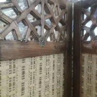 پارتیشن پاراوان دولنگه چوب روس گره چینی کار دست|صنایع دستی و سایر لوازم تزئینی|تهران, امانیه|دیوار