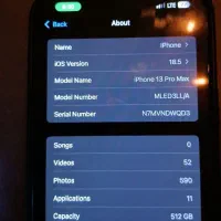 اپل iPhone 13 Pro Max با حافظهٔ ۵۱۲ گیگابایت
