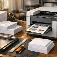 پرینت رنگی و سیاه و سفید پلات پرس اسکن