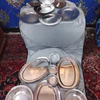ست کامل ظروف استیل ضدزنگ، طراحی خاص و تمیز|ظروف سرو و پذیرایی|اصفهان, شهرک کاوه|دیوار