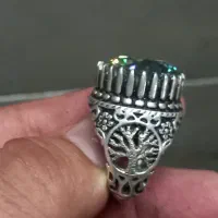 انگشتره موزانایت توپاز عقیق جواهرت