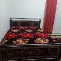 تخت دونفره باتشک طبی|تخت و سرویس خواب|مهاجران, |دیوار