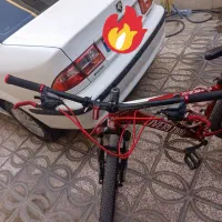 دوچرخه اورلورد 27/5 قرمز اسپرت|دوچرخه، اسکیت، اسکوتر|اسلامشهر, شهرک واوان|دیوار