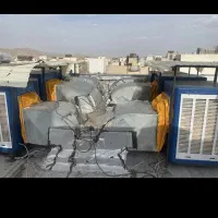 سرویس کولر آبی نصب وبرقکار ساختمان