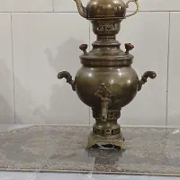 یکعدد سماور زغالی قدیمی