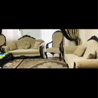 مبل۷نفره کاملا سالم وتمیز به همراه میز عسلی