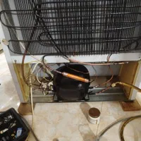 تعویض موتور یخچال سوخته شما بانصب و شارژ گاز|یخچال و فریزر|یزد, |دیوار