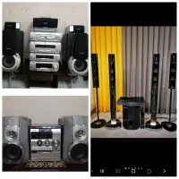 سینما خانگی الجی و ۲ عدد ظبط خانگی بلوتوثی