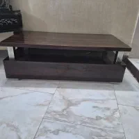 میز جلومبلی ۳ عدد مشکی و قهوه ای  هر کدام ۲ تومن|مبلمان خانگی و میز عسلی|قائم‌شهر, |دیوار