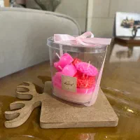 باکس شمع و زیر لیوانی