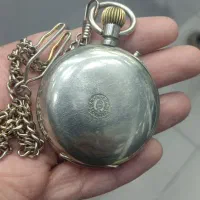 ساعت جیبی صفحه سرامیکی اصلی نقره عیار پایین|ساعت|مهریز, |دیوار