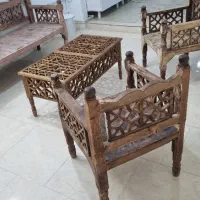 میز و تخت سلطنتی 5 نفره|مبلمان خانگی و میز عسلی|کرج, برغان|دیوار