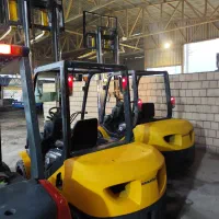 لاستیک سنگی لیفتراک کوماتسو 3تن درحد
