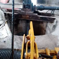حفاری ،تعزنی  لایروبی با دستگاه کمپرسور آماده کار