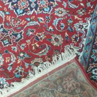 فرش ماشینی زمینه لاکی سه متری