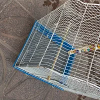 قفس سفید رنگ|لوازم جانبی حیوانات|پارسآباد, |دیوار