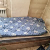 تخت خواب یکنفره  با تشک داتیس|تخت و سرویس خواب|تهران, شهرک آزمایش|دیوار