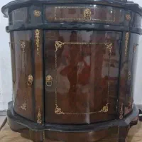 آیینه و کنسول همراه دو شمعدان|بوفه، ویترین، کنسول|کنگاور, |دیوار