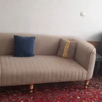 مبل راحتی ۷ نفره مدل پاناما با سه عدد میز درحد نو|مبلمان خانگی و میز عسلی|مراغه, |دیوار