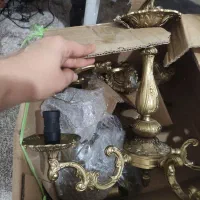 لوستر با یه چراغ روشنایی|لوستر و چراغ آویز|کرمانشاه, |دیوار