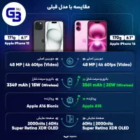 گوشی موبایل اپل مدل iPhone 16 CH|موبایل|تهران, نیروی هوایی (پیروزی)|دیوار