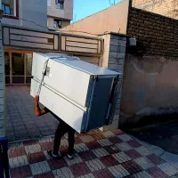 باربری کارگر خالی یخچال کارگر تنها کارگر اثاث منزل