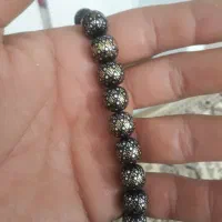 تسبیح زندانباف مسکوب نقره کوب