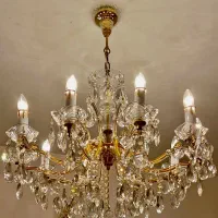 لوستر چک|لوستر و چراغ آویز|تهران, ولنجک|دیوار